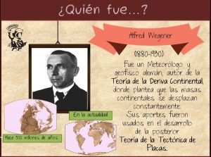 Ficha didáctica sobre Alfred Wegener