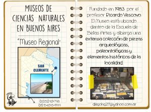 Ficha del Museo Regional de San Clemente del Tuyú