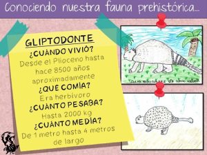 Ficha didáctica del gliptodonte